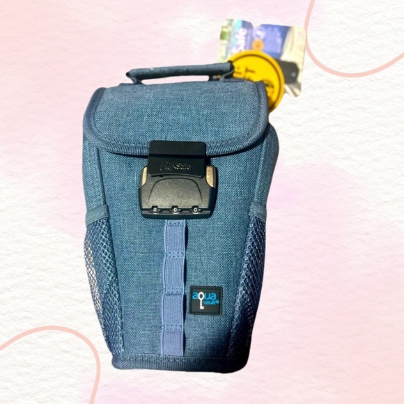 Aqua Vault FlexSafe Portable Travel
Safe, Blue NWT - Picture 2 of 9